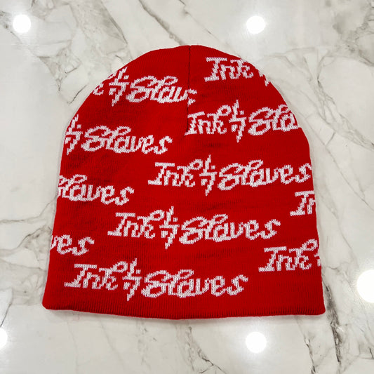 Red/White Beanie